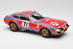 Ferrari 365 GTB4 Competizione #71 24 Hours of Le Mans 1974 Kyosho 1:18 08164A Metalas - nuotrauka 6 iš 8