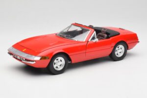 Ferrari 365 GTS Raudonas Solido 1:18 8017 Metalas