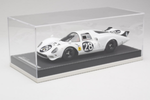 Ferrari 365 P2 #28 M. Gregory / J. Schlesser NART 24 Hours of Daytona 1967 Baltas AB Models 1:18 REMC019 Derva - nuotrauka 2 iš 6