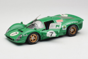 Ferrari 412P #7 Žalias 24 Hours of Daytona 1967 Eagles Race 1:18 37000 Metalas - nuotrauka 2 iš 8