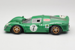 Ferrari 412P #7 Žalias 24 Hours of Daytona 1967 Eagles Race 1:18 37000 Metalas - nuotrauka 4 iš 8