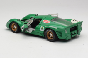 Ferrari 412P #7 Žalias 24 Hours of Daytona 1967 Eagles Race 1:18 37000 Metalas - nuotrauka 5 iš 8