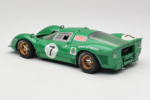 Ferrari 412P #7 Žalias 24 Hours of Daytona 1967 Eagles Race 1:18 37000 Metalas - nuotrauka 7 iš 8