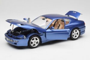 Ferrari 456 GT Blu Pozzi Bburago 1:18 3036-M3 Metalas - nuotrauka 2 iš 8