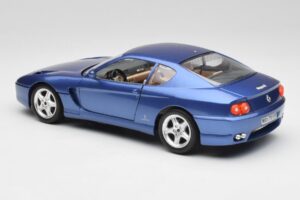 Ferrari 456 GT Blu Pozzi Bburago 1:18 3036-M3 Metalas - nuotrauka 7 iš 8