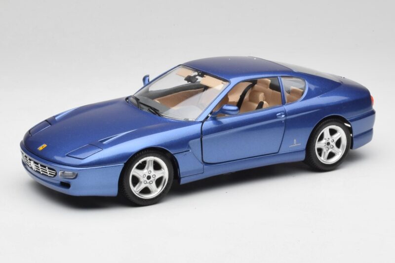 Ferrari 456 GT Blu Pozzi Bburago 1:18 3036-M3 Metalas