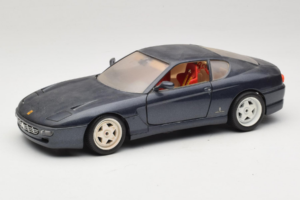 Ferrari 456 GT Dark Blue Metallic Bburago 1:18 3036-B2 Metalas