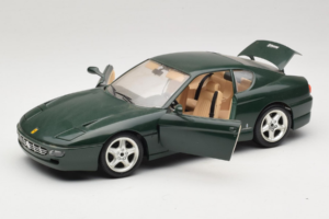 Ferrari 456 GT Tamsiai Žalias Bburago 1:18 3046-GR1 Metalas - nuotrauka 2 iš 8