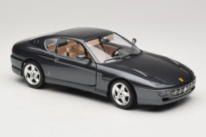 Ferrari 456 GT Pilkas Metallic Ypatingas Lakavimas Bburago 1:18 3036D Metalas - nuotrauka 6 iš 8