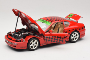 Ferrari 456 GT Interconti Car HiFi Raudonas Bburago 1:18 3036-D Metalas - nuotrauka 2 iš 8