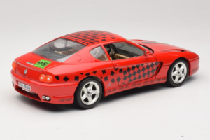 Ferrari 456 GT Interconti Car HiFi Raudonas Bburago 1:18 3036-D Metalas - nuotrauka 3 iš 8
