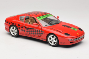 Ferrari 456 GT Interconti Car HiFi Raudonas Bburago 1:18 3036-D Metalas - nuotrauka 6 iš 8