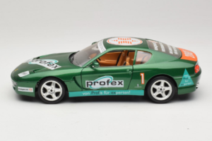 Ferrari 456 GT Profex #1 Žalias 1992 Bburago 1:18 3336-GR1 Metalas - nuotrauka 4 iš 8