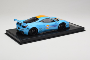 Ferrari 458 LB Works Gulf Blue Orange BBA 1:18 REMC033 Derva - nuotrauka 3 iš 7
