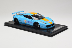 Ferrari 458 LB Works Gulf Blue Orange BBA 1:18 REMC033 Derva - nuotrauka 4 iš 7
