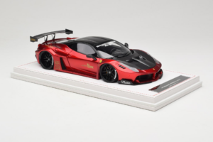 Ferrari 458 Liberty Walk LB-Silhouette WORKS GT Candy Raudonas IVY Merit 1:18 REMC003 Derva - nuotrauka 4 iš 6