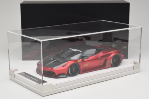 Ferrari 458 Liberty Walk LB-Silhouette WORKS GT Candy Raudonas IVY Merit 1:18 REMC003 Derva - nuotrauka 6 iš 6