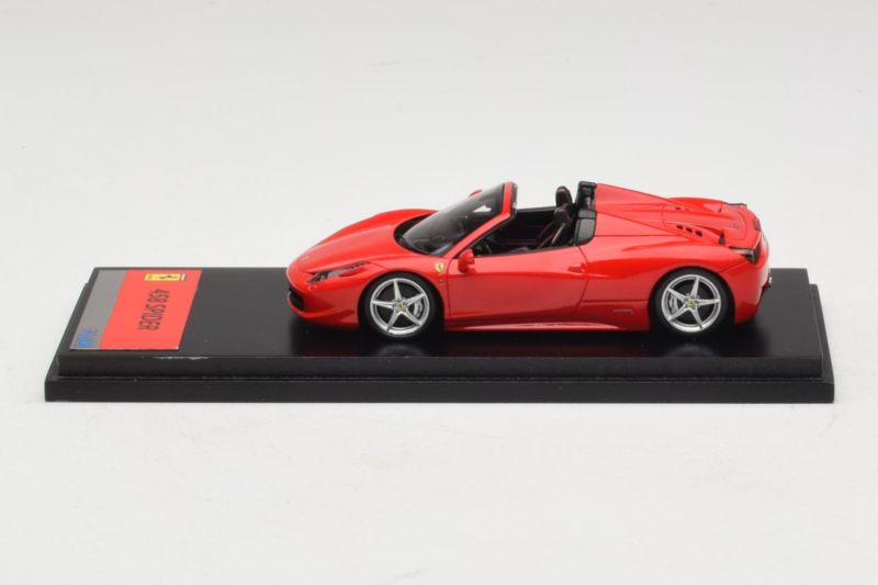 Ferrari 458 Spider Raudonas Fujimi 1:43 FJM124320 Metalas