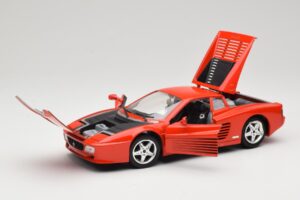 Ferrari 512 TR Raudonas Mira 1:18 6144 Metalas - nuotrauka 2 iš 8