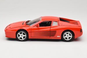 Ferrari 512 TR Raudonas Mira 1:18 6144 Metalas - nuotrauka 4 iš 8
