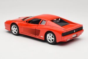 Ferrari 512 TR Raudonas Mira 1:18 6144 Metalas - nuotrauka 7 iš 8