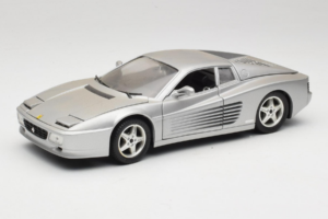 Ferrari 512 TR Sidabrinis Mira 1:18 6178-B1 Metalas