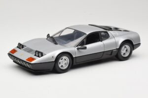 Ferrari 512BB Sidabrinis Kyosho 1:18 08171S Metalas