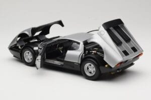 Ferrari 512BB Sidabrinis Kyosho 1:18 08171S Metalas - nuotrauka 5 iš 8