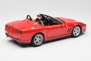 Ferrari 550 Barchetta Pininfarina Raudonas Bburago 1:18 327660 Metalas - nuotrauka 3 iš 8