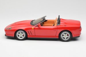 Ferrari 550 Barchetta Pininfarina Raudonas Bburago 1:18 327660 Metalas - nuotrauka 4 iš 8