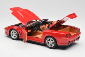 Ferrari 550 Barchetta Pininfarina Raudonas Bburago 1:18 327660 Metalas - nuotrauka 5 iš 8