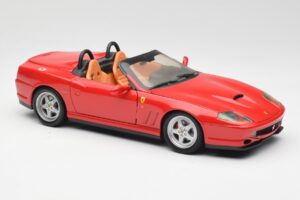 Ferrari 550 Barchetta Pininfarina Raudonas Bburago 1:18 327660 Metalas - nuotrauka 6 iš 8