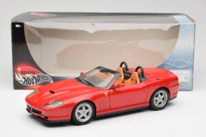 Ferrari 550 Barchetta Pininfarina Raudonas Bburago 1:18 327660 Metalas - nuotrauka 8 iš 8