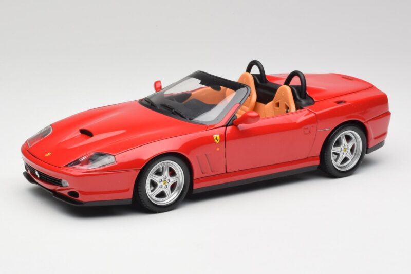 Ferrari 550 Barchetta Rosso Corsa Hot Wheels 1:18 29441 Metalas