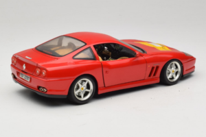 Ferrari 550 Maranello 22 Jahre Ferrari Model Club Raudonas Bburago 1:18 3064-P2 Metalas - nuotrauka 3 iš 8