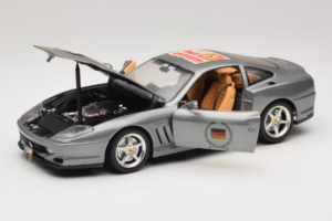 Ferrari 550 Maranello 25 Ferrari Model Club Sidabras Bburago 1:18 3344-S1 Metalas - nuotrauka 2 iš 7