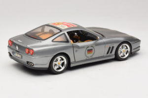 Ferrari 550 Maranello 25 Ferrari Model Club Sidabras Bburago 1:18 3344-S1 Metalas - nuotrauka 3 iš 7