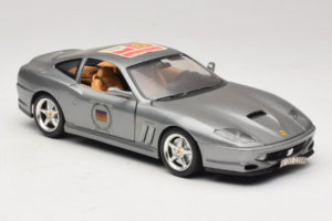 Ferrari 550 Maranello 25 Ferrari Model Club Sidabras Bburago 1:18 3344-S1 Metalas - nuotrauka 5 iš 7
