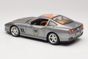 Ferrari 550 Maranello 25 Ferrari Model Club Sidabras Bburago 1:18 3344-S1 Metalas - nuotrauka 6 iš 7