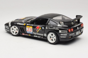 Ferrari 550 Maranello #23 Agrimaster Juodas Bburago 1:18 3344-B2 Metalas - nuotrauka 7 iš 8