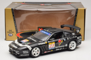 Ferrari 550 Maranello #23 Agrimaster Juodas Bburago 1:18 3344-B2 Metalas - nuotrauka 8 iš 8