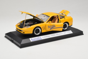 Ferrari 550 Maranello Autoliv Geltonas Riboto Leidimo Exclusive Cars 1:18 EC002 Metalas - nuotrauka 3 iš 9