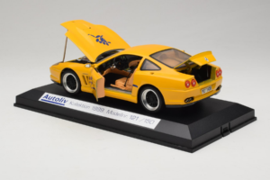 Ferrari 550 Maranello Autoliv Geltonas Riboto Leidimo Exclusive Cars 1:18 EC002 Metalas - nuotrauka 5 iš 9