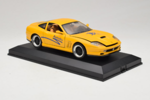 Ferrari 550 Maranello Autoliv Geltonas Riboto Leidimo Exclusive Cars 1:18 EC002 Metalas - nuotrauka 6 iš 9