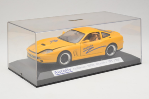 Ferrari 550 Maranello Autoliv Geltonas Riboto Leidimo Exclusive Cars 1:18 EC002 Metalas - nuotrauka 8 iš 9