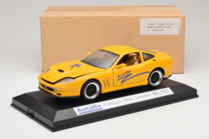 Ferrari 550 Maranello Autoliv Geltonas Riboto Leidimo Exclusive Cars 1:18 EC002 Metalas - nuotrauka 9 iš 9