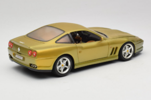 Ferrari 550 Maranello Gold Metallic Braccio & Gotz Bburago 1:18 3044-G1 Metalas - nuotrauka 3 iš 8