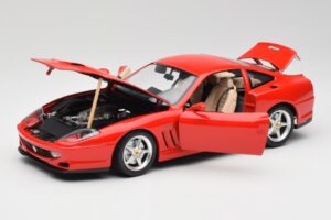 Ferrari 550 Maranello Raudonas Bburago 1:18 3064 Metalas - nuotrauka 2 iš 8
