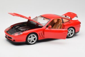 Ferrari 550 Maranello Raudonas Maisto 1:18 31839 Metalas - nuotrauka 2 iš 8