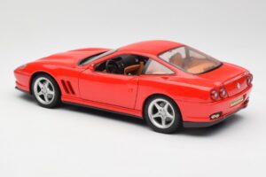 Ferrari 550 Maranello Raudonas Maisto 1:18 31839 Metalas - nuotrauka 7 iš 8